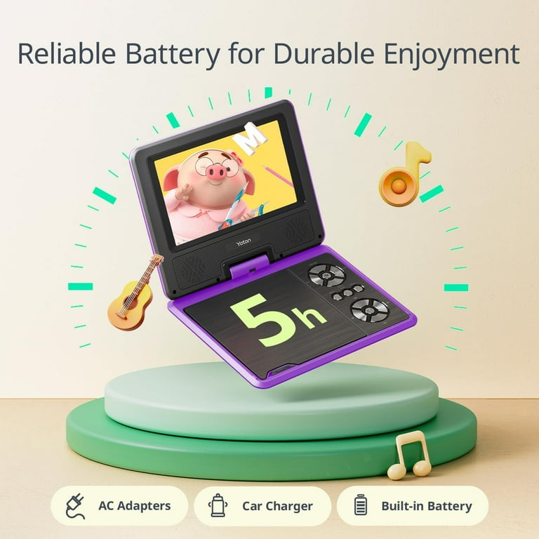 Portable DVD Player with 7.5