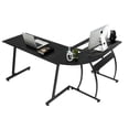 thumbnail image 3 of Escritorio de computadora FurnitureR en L Negro, 3 of 6