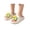White, variant on Kids Cute Animal Slippers Open Toe Thick Sole Slides Lightweight Sandals for Summer Daily Play & Beach Activities Green Size 6-7 Years