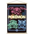 thumbnail image 1 of Pokémon - Neon Group Wall Poster, 14.725" x 22.375" Framed, 1 of 4
