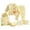 YI-Light Yellow, variant on Povozer Baby Boy Clothes 0-3 Months Fashion 5PCS Baby Boys Girls Cartoon Long Sleeve Tops Hat Pants Bib Outfits Set for One Size,Blue