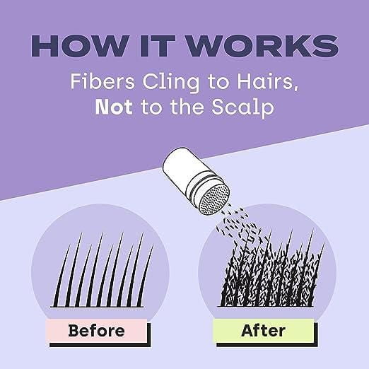 Fibres de croissance capillaire Toppik pour des cheveux instantanément plus volumineux, brun moyen, 12 g, apparence instantanément plus épaisse, 9 nuances pour hommes et femmes