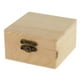 thumbnail image 2 of Caja de Sin Terminar de Forma Cuadrada Caja de Almacenamiento de Joyería Artesanía Básica de Bricolaje perfecl Caja de madera, 2 of 8