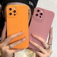 thumbnail image 2 of Funda de teléfono mate suave de lujo para iphone 11 12 13 14 Pro Max XS X XR 7 8 Plus SE 2020 Candy a prueba de golpes Deng Xun unisex, 2 of 2