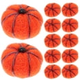 thumbnail image 1 of 12 PCS Forma de calabaza Colgantes Navidad Adornos Colgantes Decoración de Halloween, 1 of 5