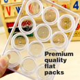 thumbnail image 4 of Travel Contact Lens Case Container Holder Storage Box Portable Contact Lens Travel Kits (Transparent), 4 of 7