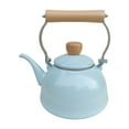 thumbnail image 1 of simhoa Enamel Teapot 1.4L Cookware Water Kettle for Cold Water Restaurant Household Blue, 1 of 8
