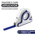 thumbnail image 6 of Painter’s Tape Applicator Tool for Walls and Trim – One-Handed Masking Tape Dispenser with Built-In Cutter, Ergonomic and Straight Line Guide for Painting, Automotive Detailing and DIY Projects, 6 of 7