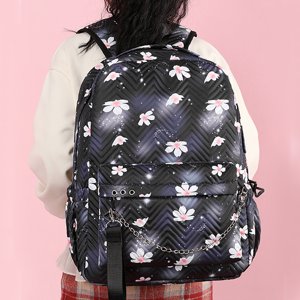 Dvkptbk Sac à dos en nylon Travel Backpack School