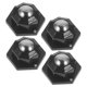 thumbnail image 5 of KAKOWELY 1Jgo Adhesivas Negras Para Muebles Con Capacidad Resistente Giratorias Para Casa, 5 of 8