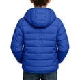 thumbnail image 4 of Kids Winter Puffer Jacket Boys Girls Hooded Zip Up Lightweight Quilted Coat for School Fall Winter 1-12Y, 4 of 5