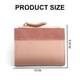 thumbnail image 2 of Cartera pequeña para mujer, billetera delgada de cuero plegable con bolsillo frontal para mujer y monedero con cremallera, 2 of 6