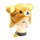 thumbnail image 2 of Gorra de felpa Rilakkuma Bear para cosplay, anime, adulto, unisex, 2 of 3