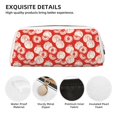 thumbnail image 4 of Uemuo Tomatoes Printed Leather Pencil Case, Pencil Pouch, Portable Pencil Bag, Pen Case for& Office, 4 of 7
