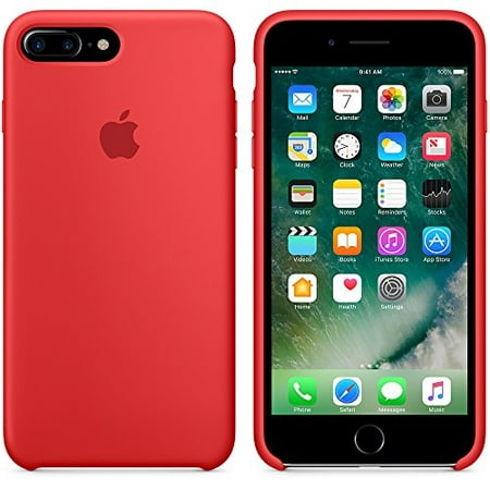 UPC 190198000682 product image for Apple Silicone Case for iPhone 7 Plus - Red | upcitemdb.com