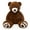 Dark Brown, variant on MaoGoLan 39" Tan Giant Teddy Bear with Big Footprints Plush Stuffed Animals