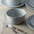 thumbnail image 4 of Noritake Colorscapes GoG Swirl (Grey on Grey) 16-Piece Coupe Dinnerware Set, Service for 4, 4 of 7