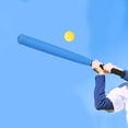 thumbnail image 1 of Colaxi Baseball Bat Ball Set Kids Baseball Bat Surface Smooth Fun Games Sports Baseball Bat Baseball Bat with Ball for Kids Children Blue, 1 of 8