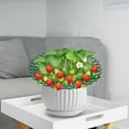 thumbnail image 6 of Harlier Strawberry Plant Supports, Strawberry Plant Growing Stand with 3 Sturdy Legs, Strawberry Growing Frame Racks, Protecting Strawberry Plants from Mold, Rot and Dirt, Green, 6 of 6