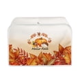 thumbnail image 1 of Suhoaziia Toaster&nbsp;Cover 2-Slice for Appliance Decoration,Foldable Fall Pumpkin Pinecone Hedgehog Wide Slot Kitchen Dust Cover,Anti Dirty Thanksgiving Maple Leaf Toaster Bag, 1 of 6