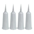 thumbnail image 2 of Hxoliqit,Pot Plant 4PCS Cemetery Flower Vase Memorial Floral With Stake Plastic In Ground Decorations For Flowers Holder,Gray, 2 of 9