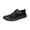 Black, variant on Men's Mesh Hiking Sandals Closed-Toe Beach Sandal for Athletic Outdoor Summer Waterproof