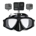 thumbnail image 2 of RX Prescription Farsighted Scuba Dive Mask (+2.0 to +5.0) - Tempered Glass, Anti-Fog for Adults, 2 of 6
