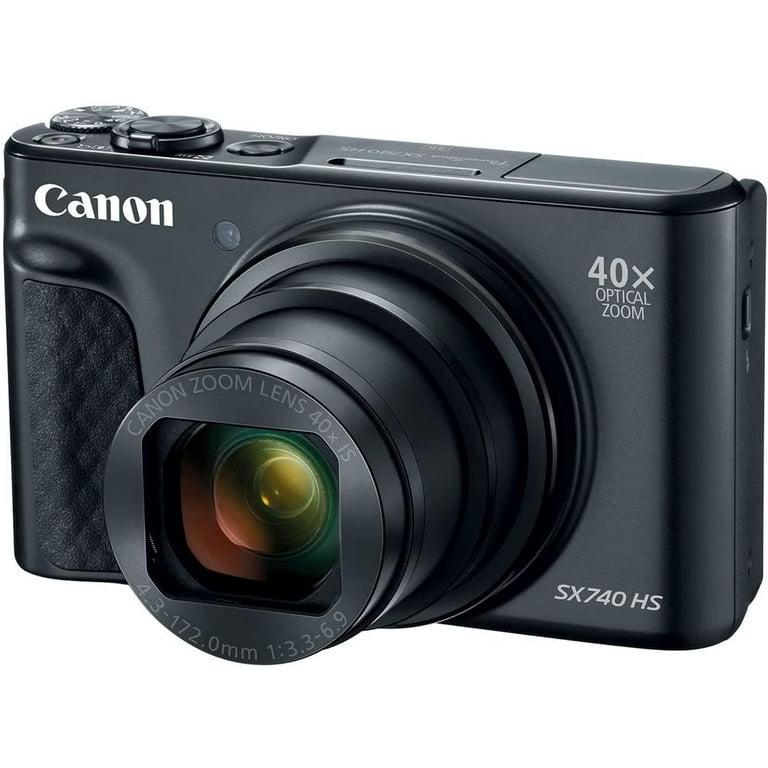 Canon PowerShot SX740 HS Digital Camera 20.3MP With 4K Video and