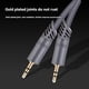 thumbnail image 5 of Cable Auxiliar de 3,5 mm Macho A Macho Cable de Audio de 3,5 mm Jack para para Auriculares Cable de Altavoz Cable Auxiliar para Automóvil, B, 5 of 5