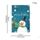 thumbnail image 3 of Xihbxyly Bolsa de Regalo Navideña con Estampado de Muñeco de Nieve, Suave Felpa, Resistente y Duradera, Ideal para Decoración Navideña o Almacenamiento, Cierre de Cuerda de Algodón Rojo, Tamaño Grand, 3 of 3
