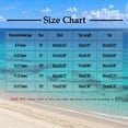 thumbnail image 4 of OGLCCG Girls Swimsuit 4 Piece Bathing Suit Summer Hawaiian Print Bikini Set with Short Sleeve Tops and Sheer Mesh Cover Up Skirt 8-13 Years, 4 of 6