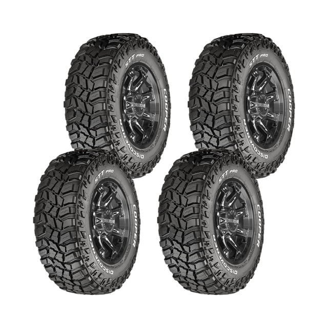 PAQUETE DE 4 LLANTAS 285/65 R18 COOPER DISCOVERER STT PRO (REFORZADA) 125Q
