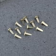 thumbnail image 4 of 200pcs Paper Fasteners Brass Plated Brads Round Metal Brads with Storage Box for Crafts DIY(Gold), 4 of 7