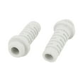 thumbnail image 2 of 10pcs 5mm Inner Dia Rubber Strain Relief Cord Boot Protector Cable Sleeve White, 2 of 2