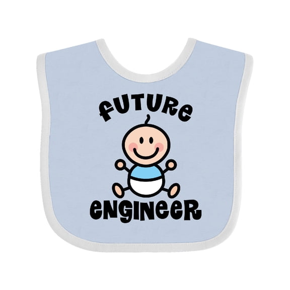 Inktastic Future Engineer Boys Baby Bib
