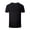 Black, variant on Yuanlook Men's Crew Neck Short Sleeve Blank Tee, Solid Plain Soft Loose Fit Daily Basic Casual Top S-5XL