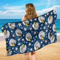 thumbnail image 4 of Kuiaobaty Eagle Star Print Car Seat Towel Covers Front Seats 60 x 33 Inch Sweat Towels for Car Seats with Storage Bag Multi-Purpose Towel(Hot Yoga, Gym, Sports Accessories), 4 of 7