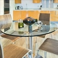 thumbnail image 5 of Fab Glass and Mirror 72" Round 1/2" Thought Flat Polish Edge Plateau de Table en Verre, Transparent, 5 of 5
