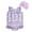 Purple, variant on Piomll Swim Suits for Girls Flotation Summer With Buoyancy Aid Pool Water Toddler Bathing Suit