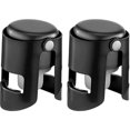 thumbnail image 4 of 4 Pack Champagne Stopper Bottle Cap Stopper for Champagne Vacuum Sealed Wine Bottle Stopper, 4 of 5