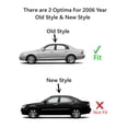 thumbnail image 3 of Driver Left Side Front Door Window Door Glass Compatible with Kia Optima 4 Door Sedan 2002-2006 Models, 3 of 6