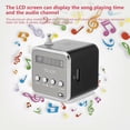 thumbnail image 2 of 3.5mm Wired Mini Speaker Portable MP3 Player FM Radio Music Amplifier Support TF Card U Disk Loudspeaker for DVD Laptop Mobile Phone, 2 of 5