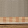 thumbnail image 3 of Plaid Turkish Area Rug, Lumberjack Fashion Buffalo Checks Pattern Retro Style Grid Composition, Carpet for Living Room Decor with Distressed Look, 5.2' X 7.6', Beige and Persian Orange, by Ambesonne, 3 of 4