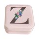 thumbnail image 2 of Xihbxyly Caja Organizadora de Franela con 26 Letras para Exhibir Joyas y Aretes, 2 of 3