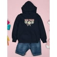 thumbnail image 3 of Think Positive Daisies Hoodie Juniors -Image by Shutterstock,  Large, 3 of 4