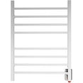 thumbnail image 2 of HEATGENE Towel Warmer, Heated Towel Warmer Rack, Wall-Mounted Hardwired/Plug-in Electric Towel Warmers for Bathroom, Hot Towel Rails - Mirror Polish, 2 of 6