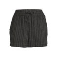 thumbnail image 6 of Terra & Sky Women's Plus Size Pleated Pull-On Shorts, 6 of 6