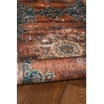 thumbnail image 2 of Foster 3' x 5' Washable Accent Rug, Russet and Ivory, 2 of 7