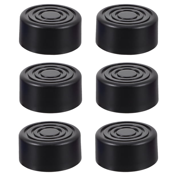 BRIGHTFUFU 6pcs Plástico Guitarra pisa fuerte Perillas de pedales de efectos de guitarra Caps pie casquillos del clavo