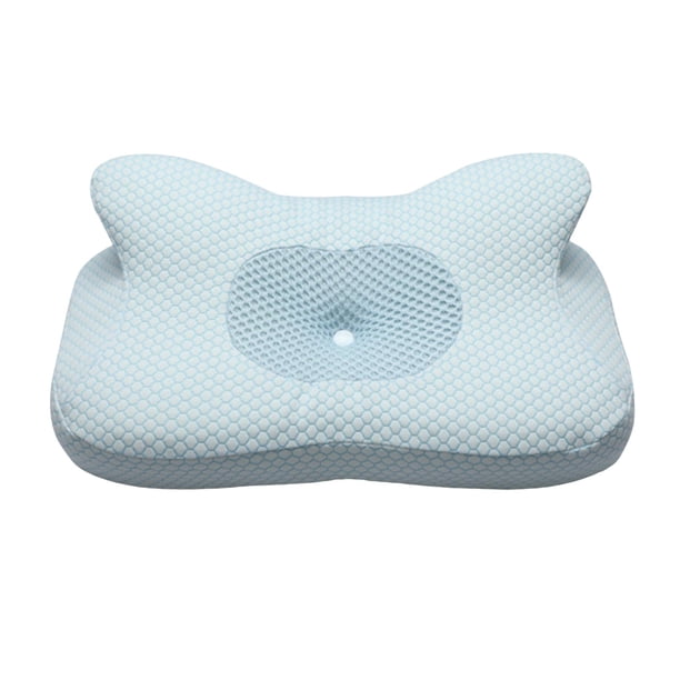 Almohada cervical para el cuello, para soporte del cuello, almohada ergonómica irregular, almohada de espuma viscoelástica